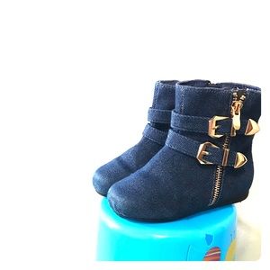 Blue Jean Toddler Boots